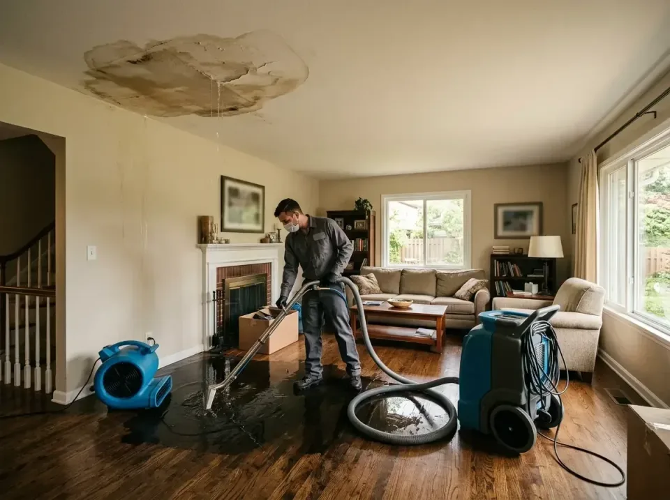 attic-pipe-burst-ceiling-drip-008 — frequently asked questions, Water Damage Restoration & Carpet Care in Sarasota Springs,…
